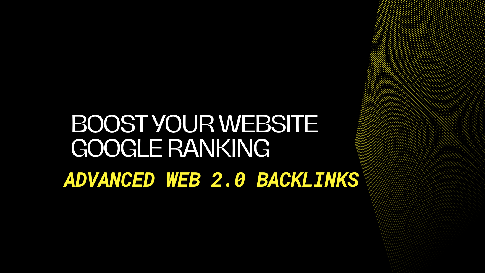 Boost your website I will do advanced web 2.0 backlin...