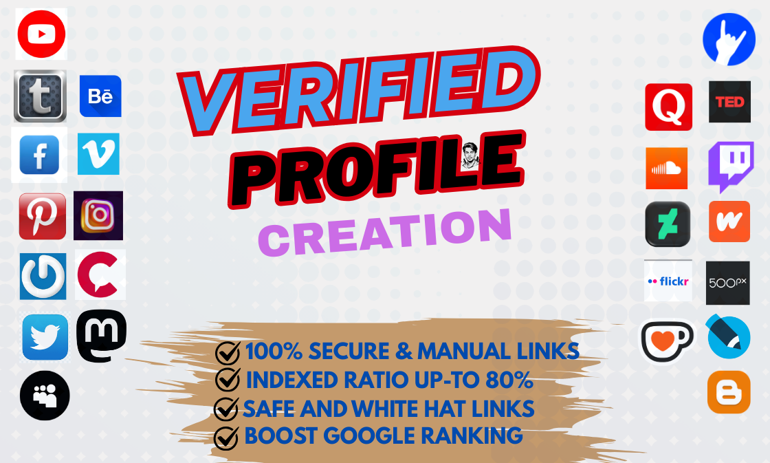 Qualified Profile Creation 100 Service for Online Exi...