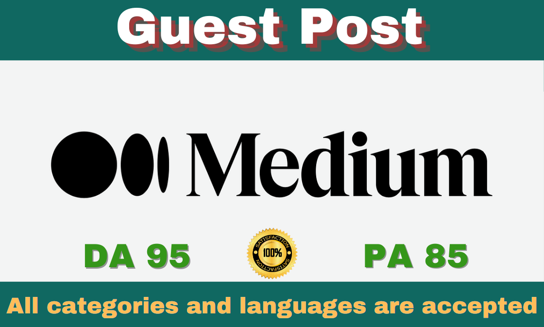 Write and Quickly Publish A Guest Post on medium with...