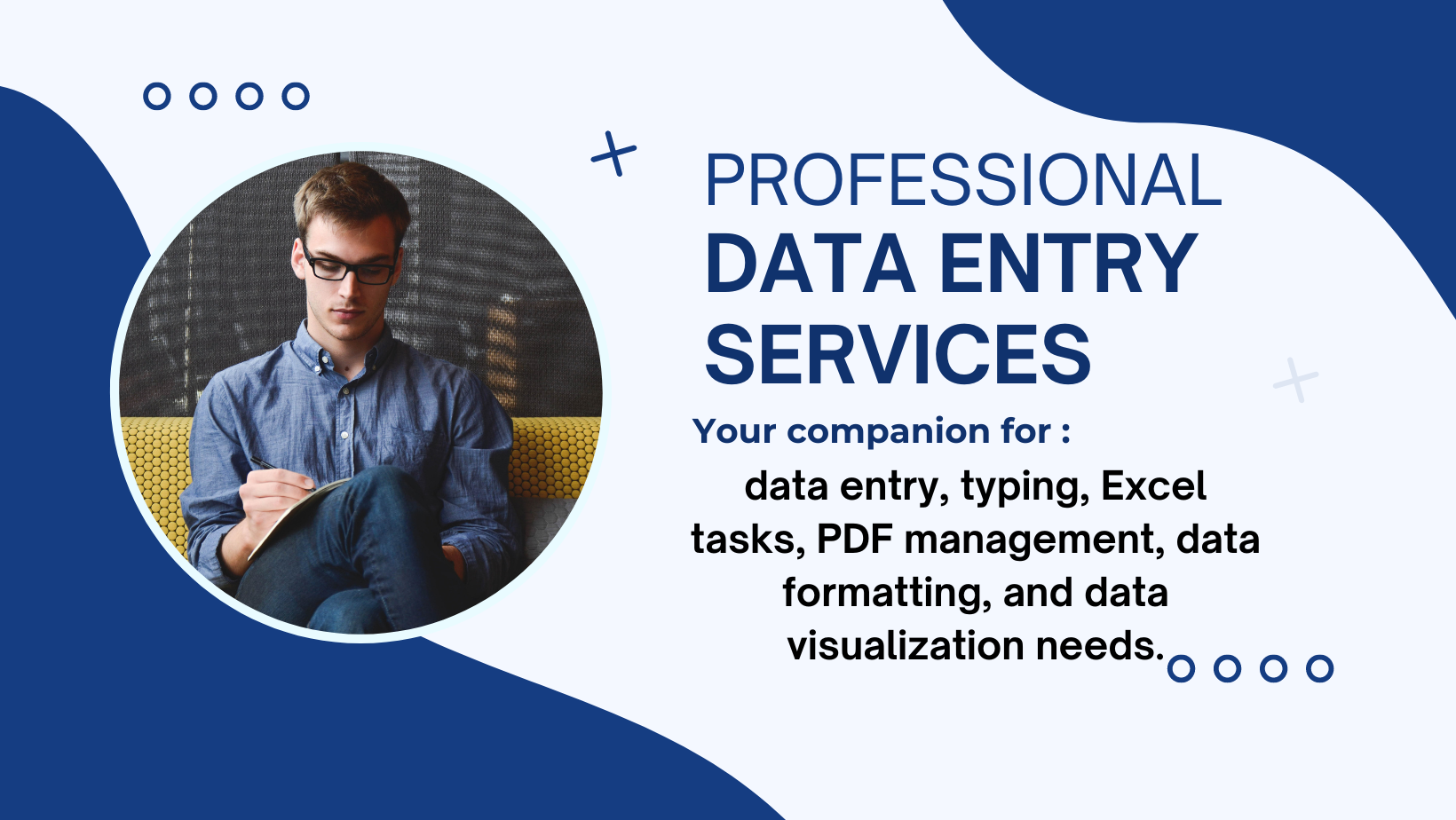 i am a Data entry, pdf to word, excel expert