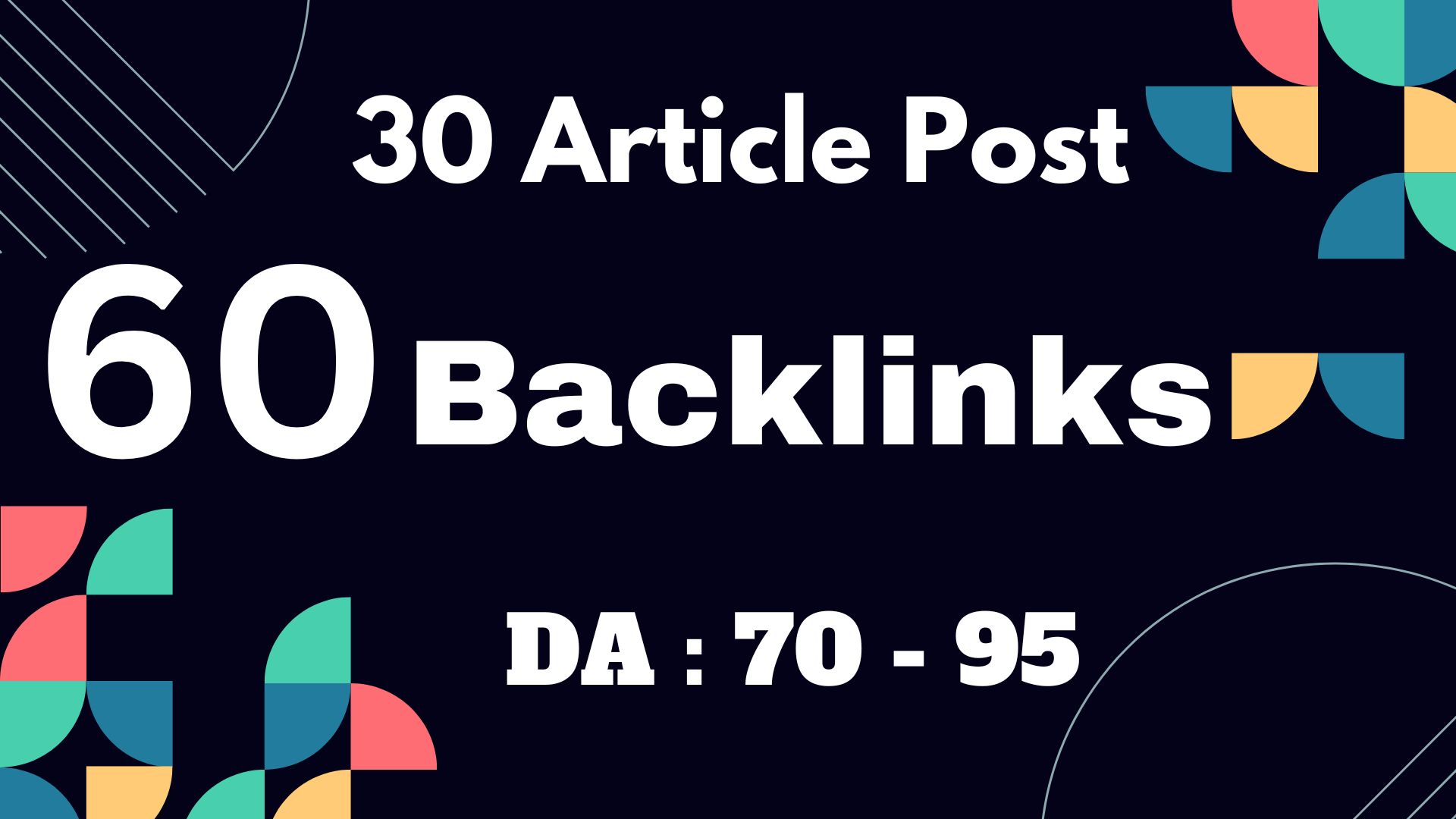Write unique articles with your keyword and backlinks...