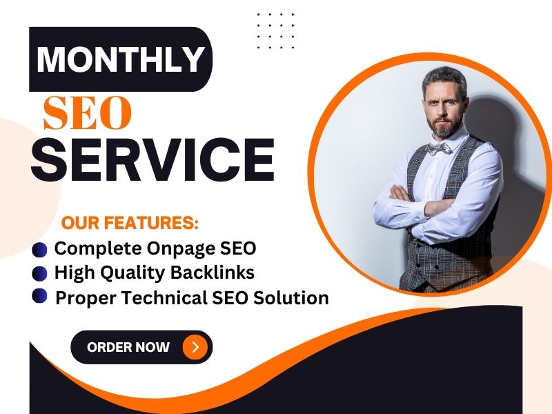 I will provide monthly SEO service to rank your websi...