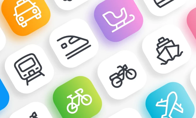 design modern and attractive app icon logo