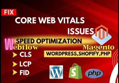 fix core web vitals to improve speed optimization sco...