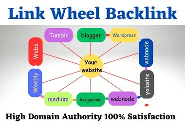 I Will create 30 High Quality powerful link wheel web...
