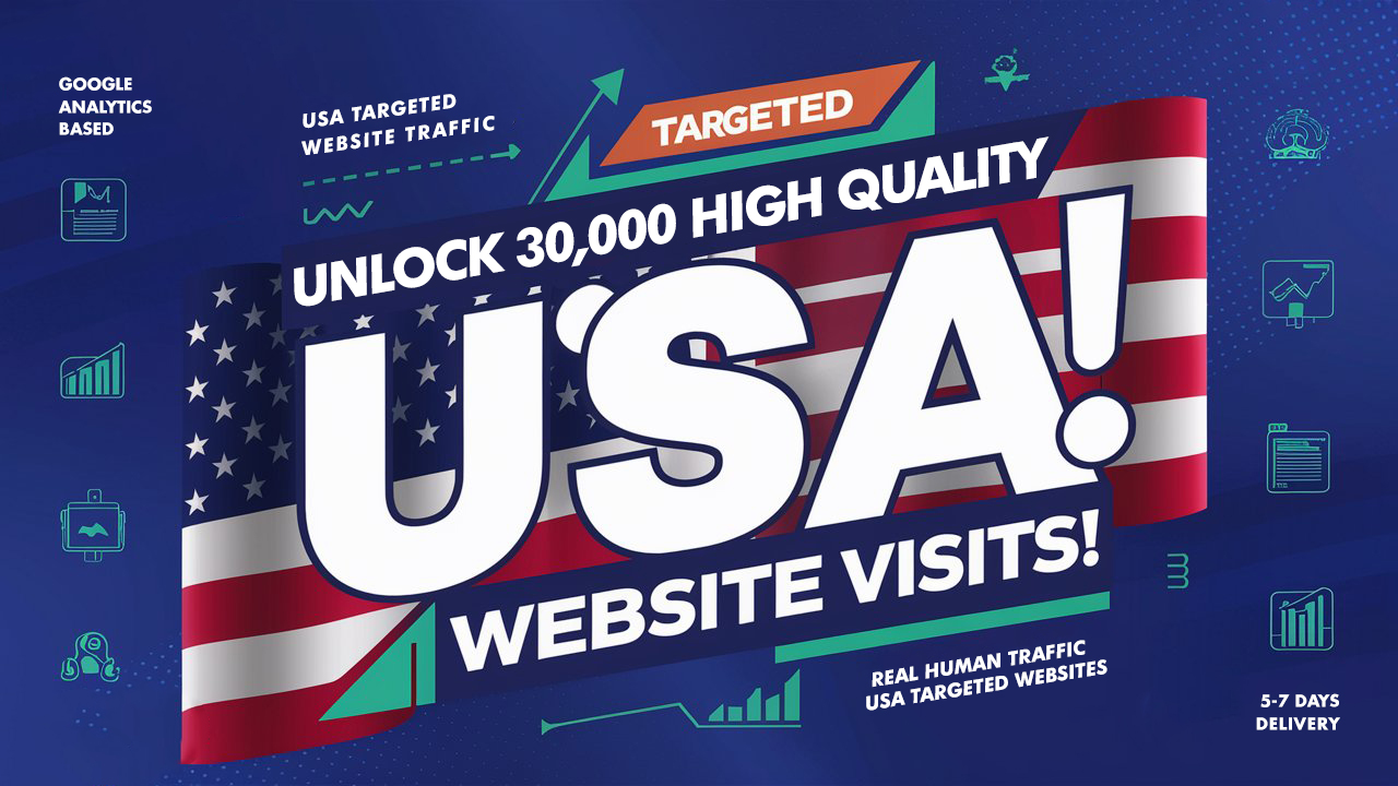 Unlock 30,000 High-Quality USA Website Visits - Boost...