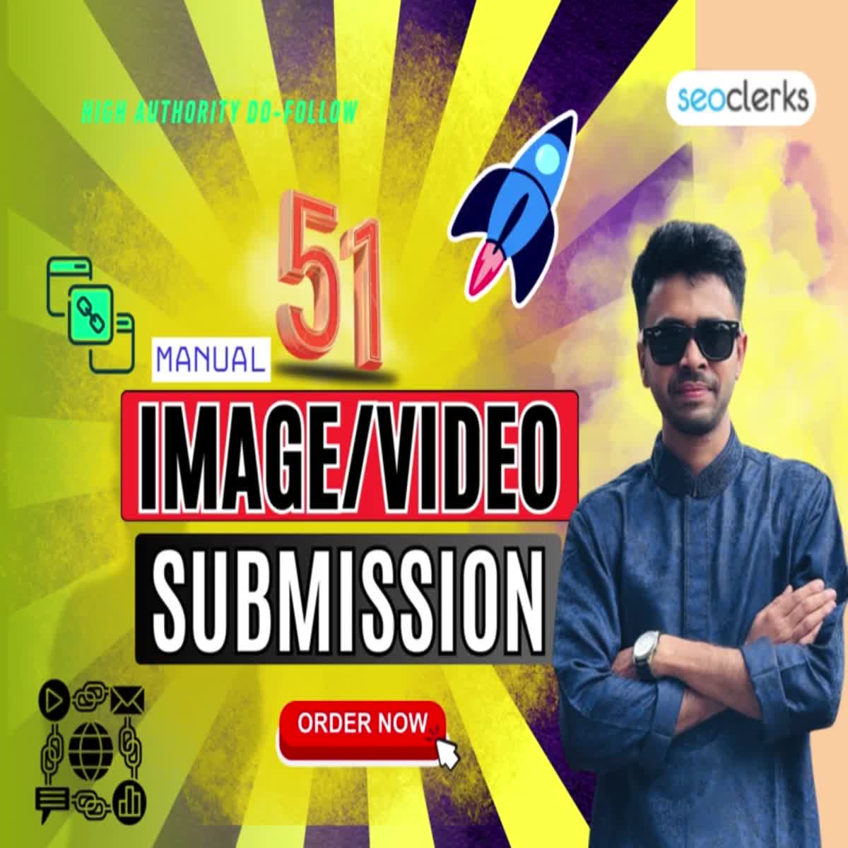 I will Provide 51 High-Quality Image/Video Submission...