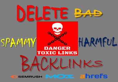 professionally audit harmful links and delete bad bac...