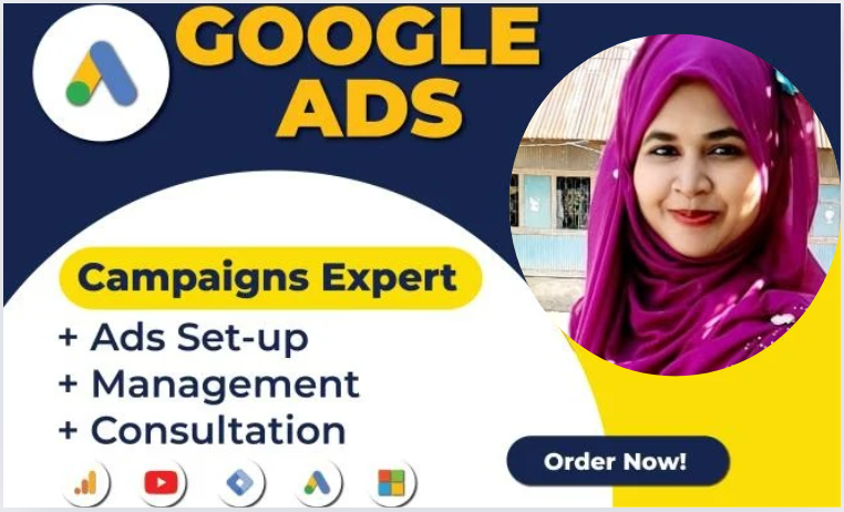 I will setup google ads adwords ppc campaigns, searc...