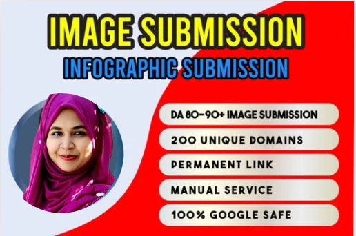I will image or infographic submission to 50 image sh...