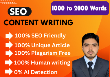 10 X SEO Content Writing 1000 to 2000 Words 100 Uniqu...