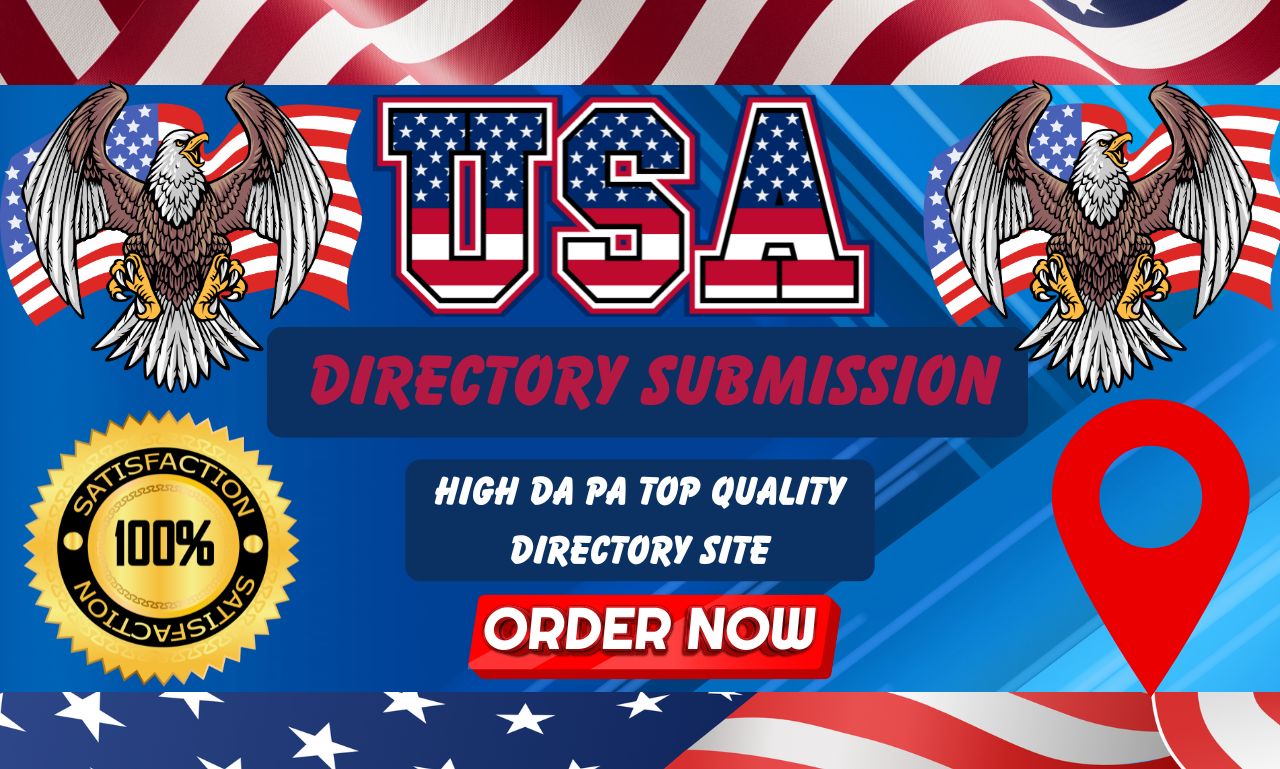 I will do 100 high da pa USA local citations and dire...