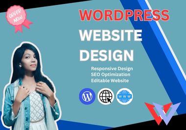 Create a Stunning WordPress Website Custom Design &am...