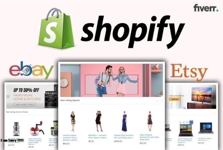 setup shopify store, shopify marketing, etsy promot...