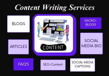 Content Writing Services Available for all the editio...