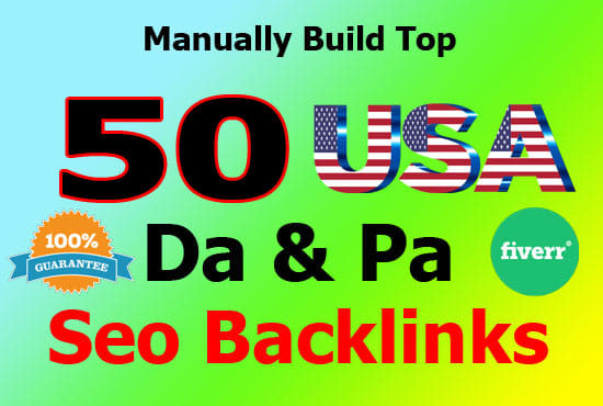 I Will Do 50 High PR USA PR9 Backlinks For SEO Link B...