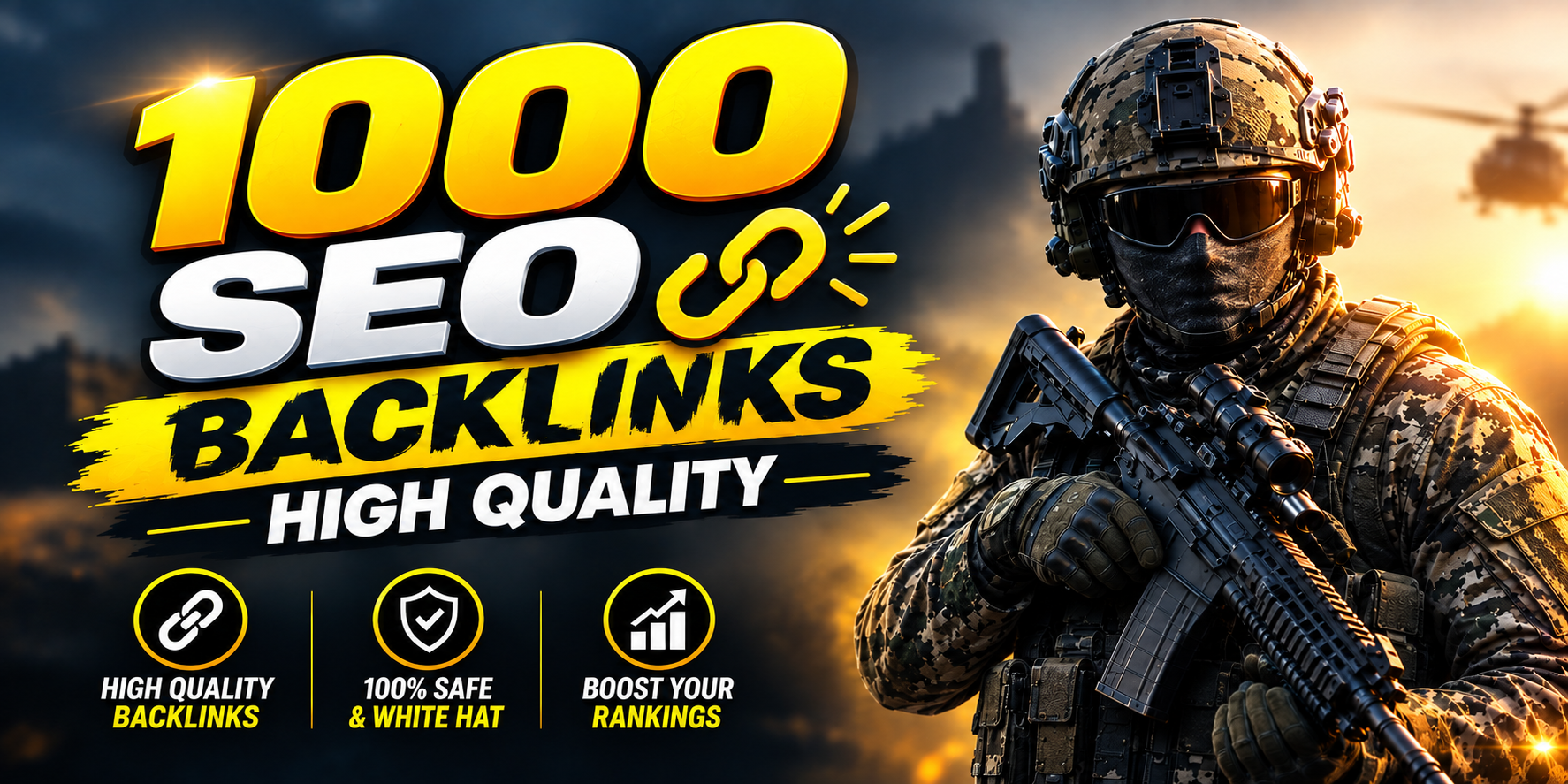 1000 High Quality SEO Backlinks Safe Link Building fo...
