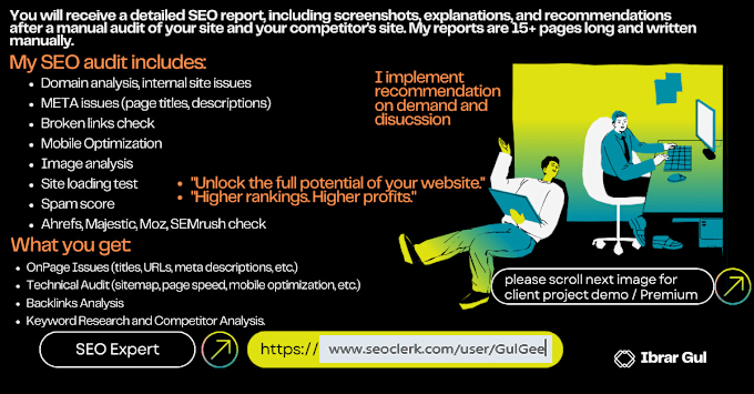 Expert SEO Audit and Competitor Analysis for Boosted ...