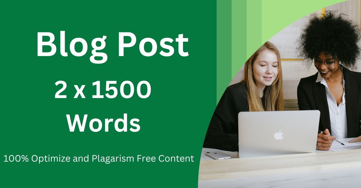 I will write SEO blogs 2 x 1500 words and articles fo...