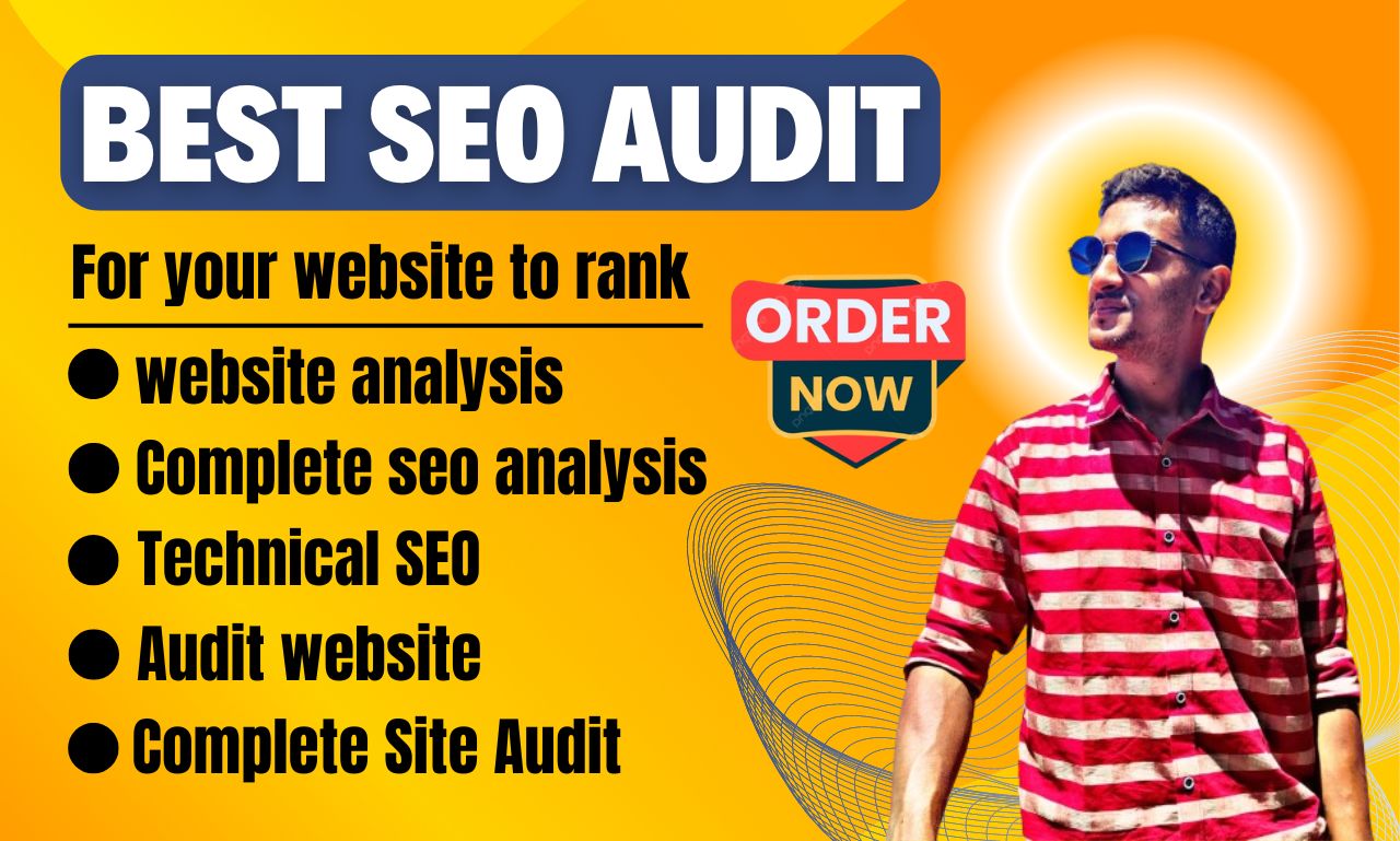 I will create a good SEO audit for your website to ra...