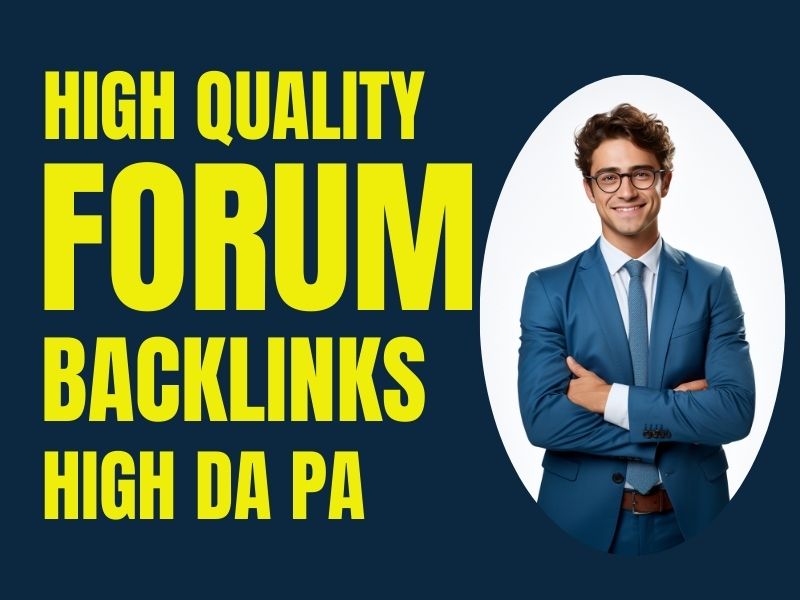 I Will Do 50 Unique High Quality Forum Posting Backli...