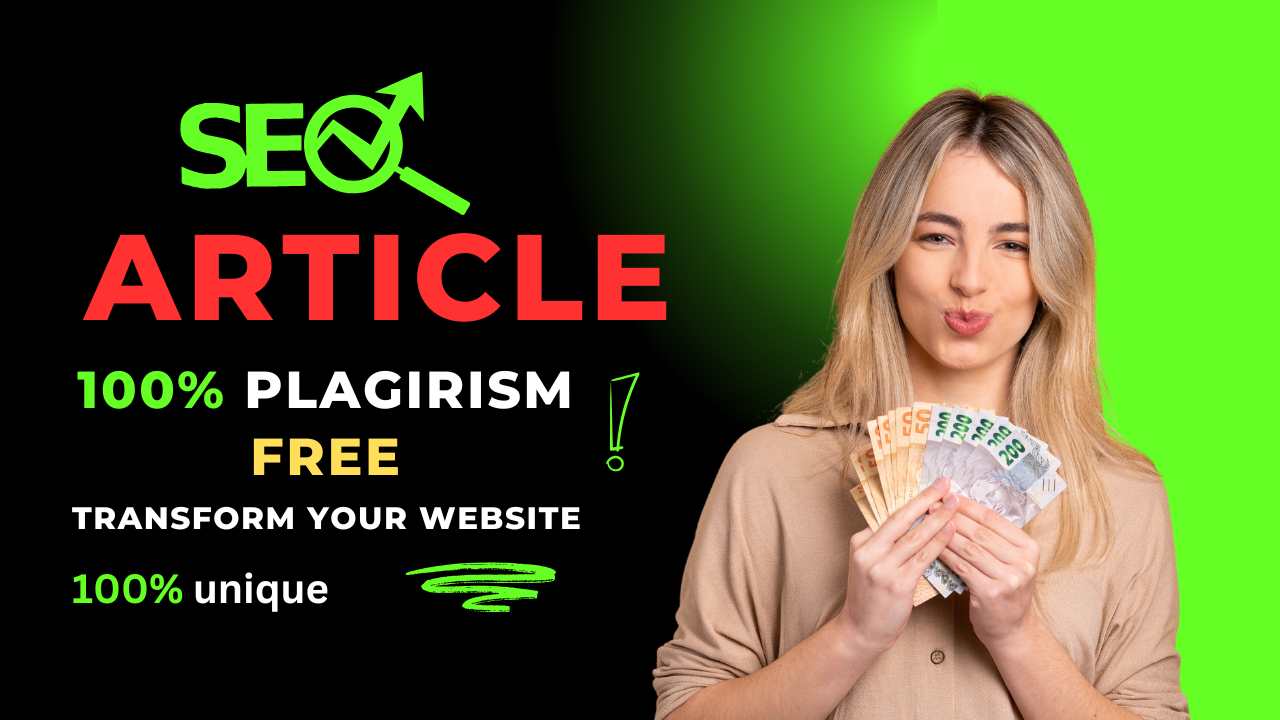 I will write 2x1000 engaging Seo-Optimized article fo...