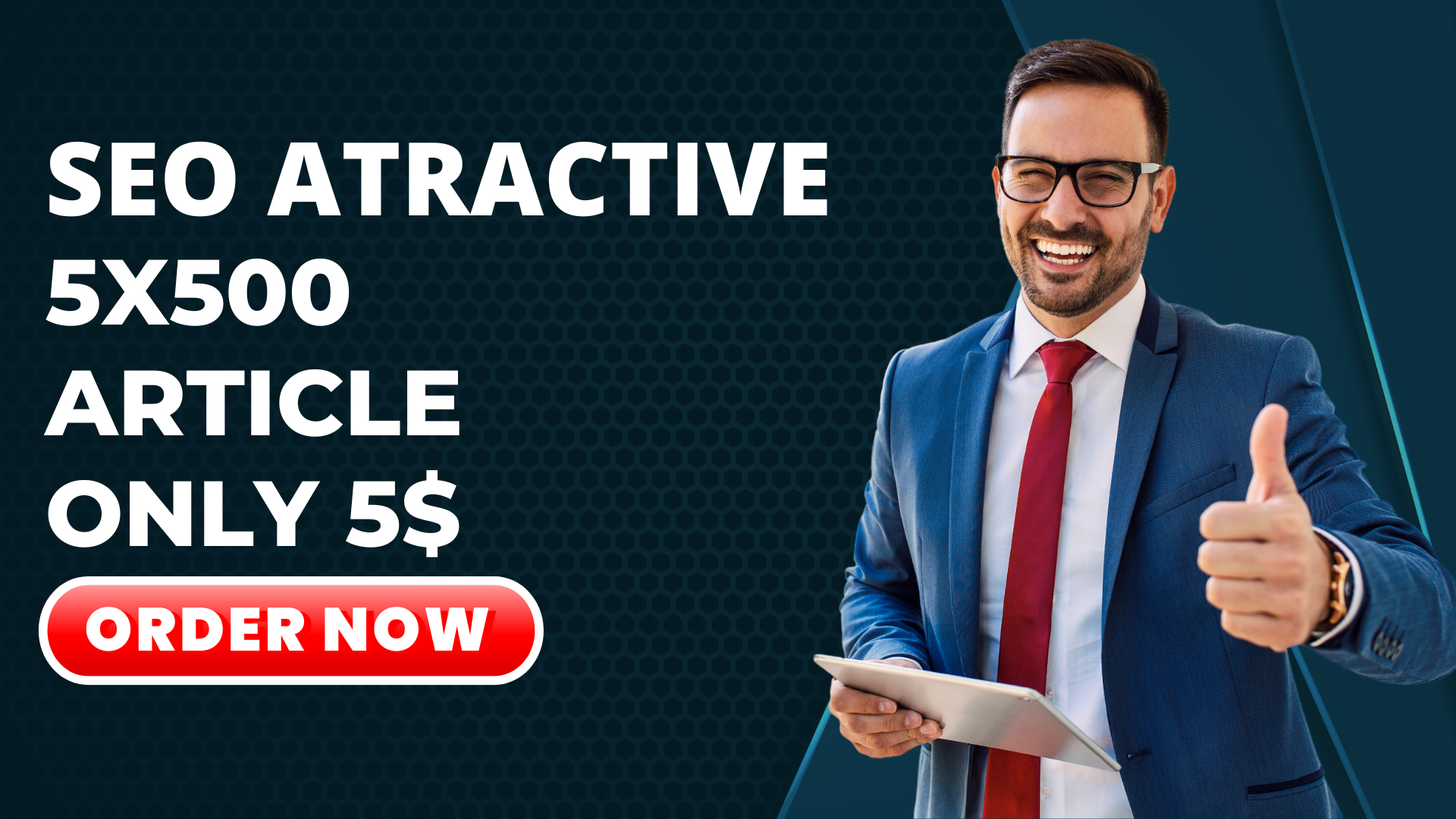 I will create attractive Seo high quality 5x500 artic...