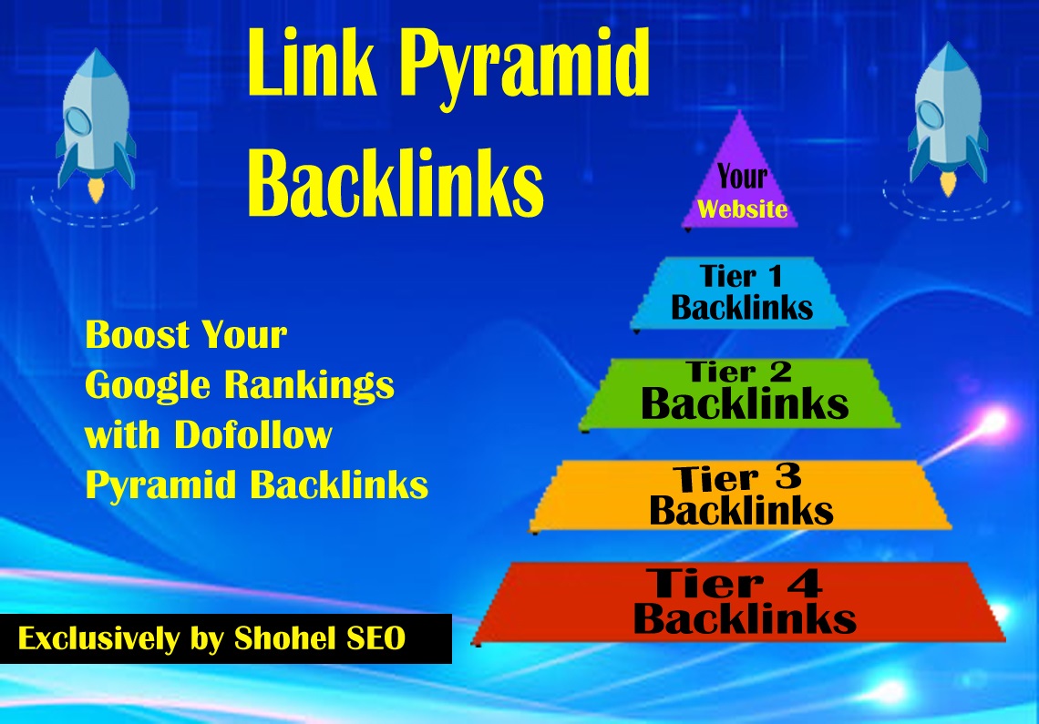 I will Create 350 Multi-Tier Link Pyramid Service on ...