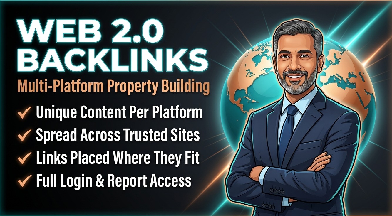 10 Genuine Web 2.0 Backlinks from High-Authority Plat...