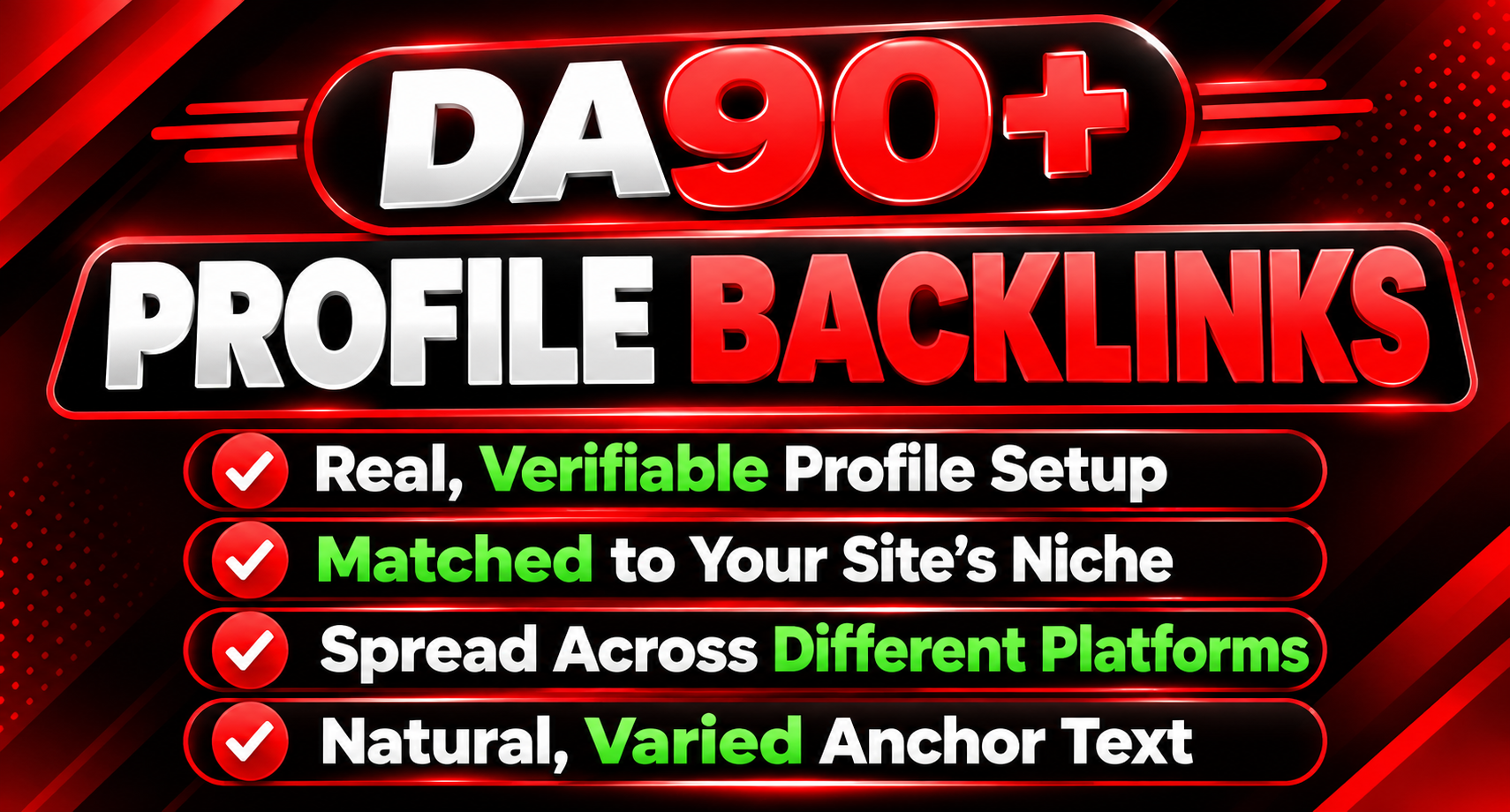 20 Premium Profile Backlinks from DA 90+ Authority Si...