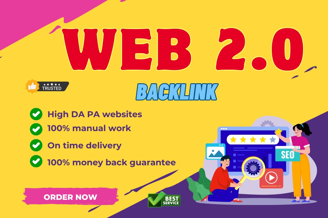 100 high da pa manual web 2.0 backlinks and permanent...