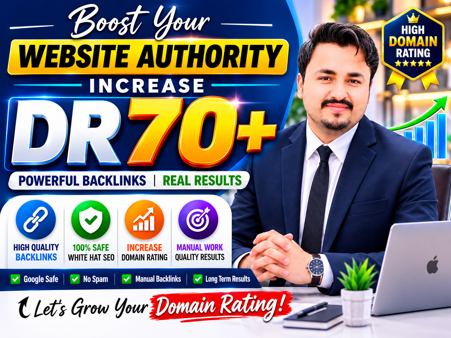 Boost Your DR to 70+ with Powerful, High-Quality Bac...