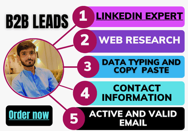 I will google research companies, copy paste, targe...
