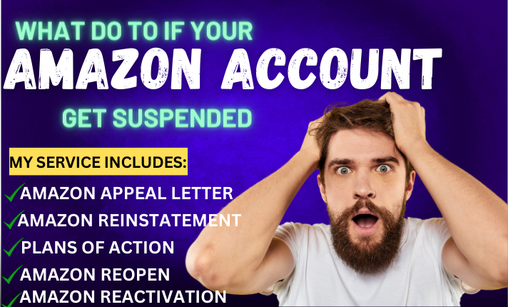 I will reopen your suspension amazon seller account, ...