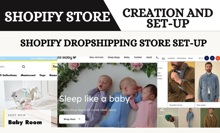 I will do Shopify store setup Shopify store design Sh...