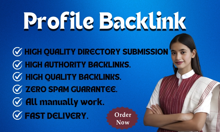 I Will Do 100 Manually High Quality Profile Backlink