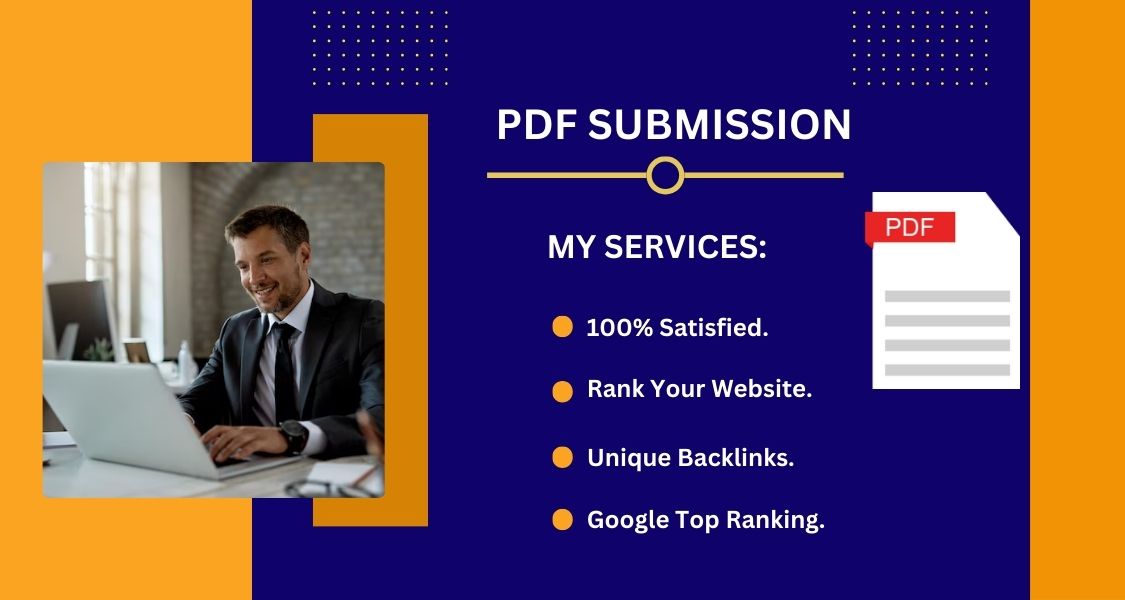 I will manually provide 40+PDF submission SEO backlin...