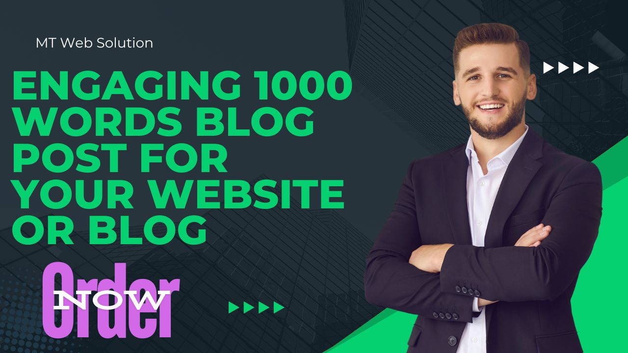Craft a Captivating 1000-Word Blog Post Boost Your Si...