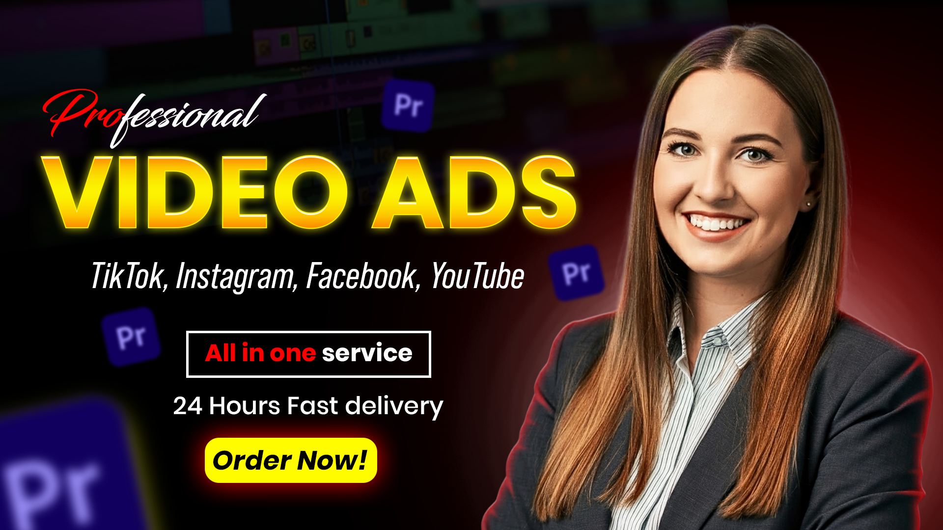 I will create viral ai dropshipping ads and ugc ads