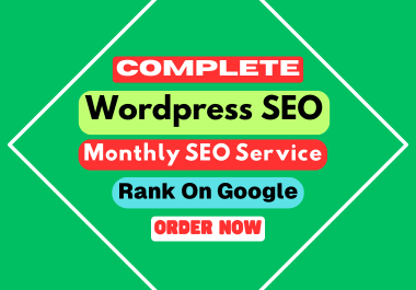 You will get complete WordPress SEO services for top ...