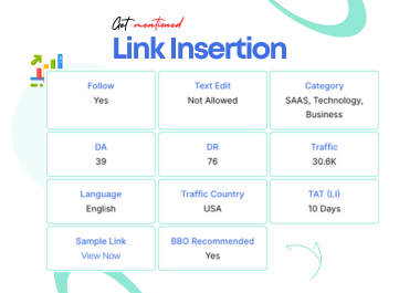Get High Authorty Backlinks from 1st Tier Websites 10...