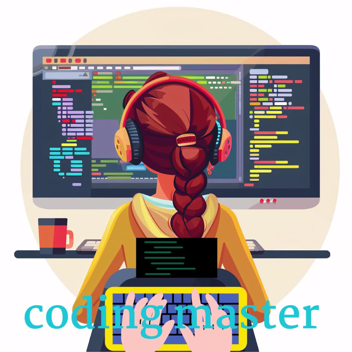 Coding master of HTML and CSS and JavaScript