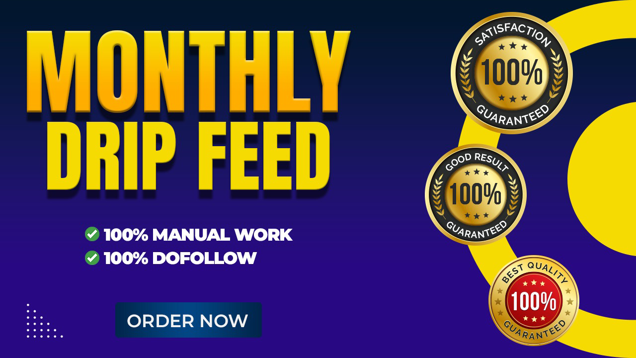 Achieve Top Rankings with Our 30-Day Dripfeed SEO Bac...