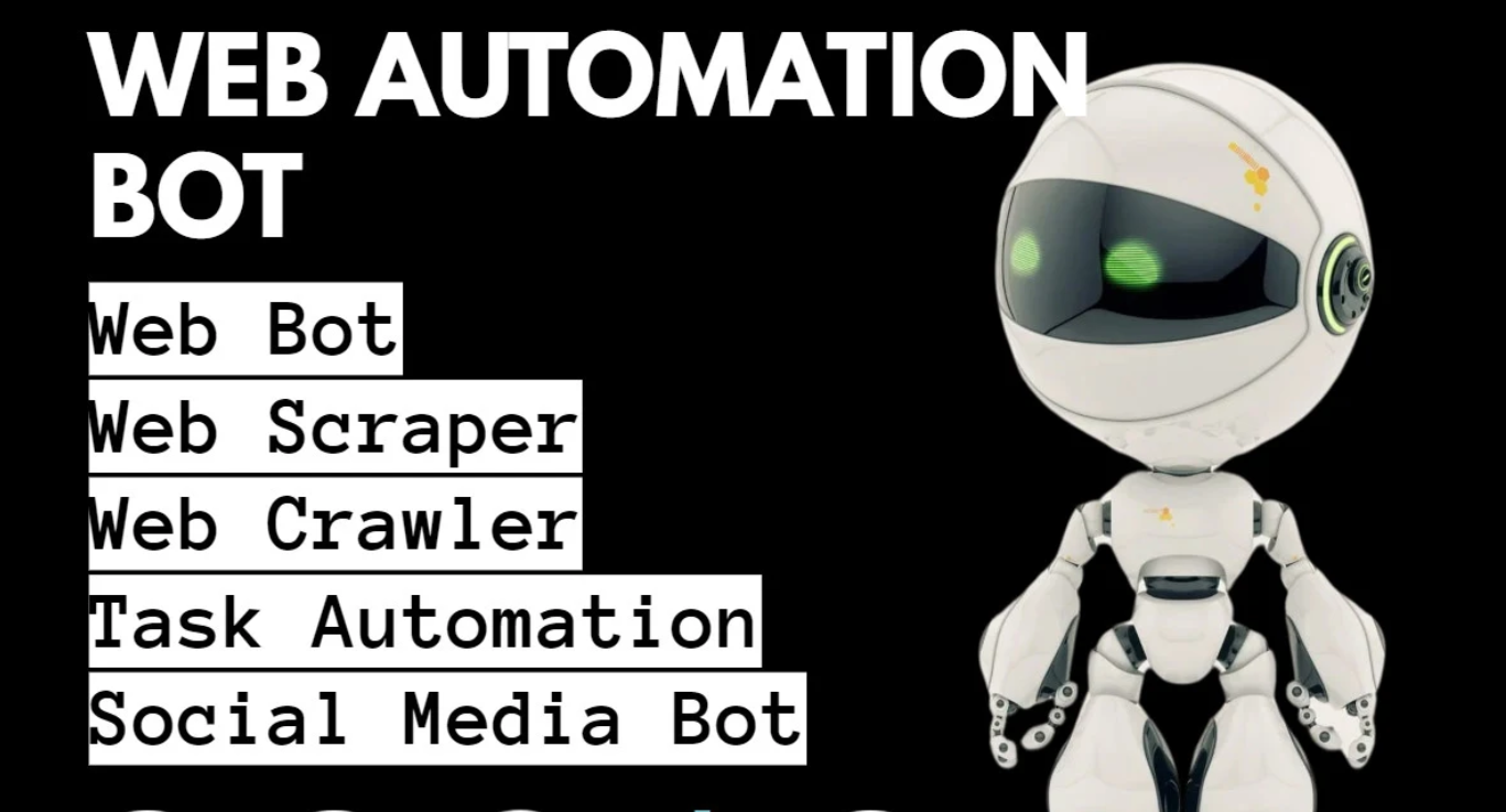 create automation bot, web bot, web scraper with py...