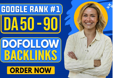 I will do off page SEO backlinks high da 90 authority...