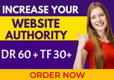 I will increase your website ahrefs domain rating dr ...