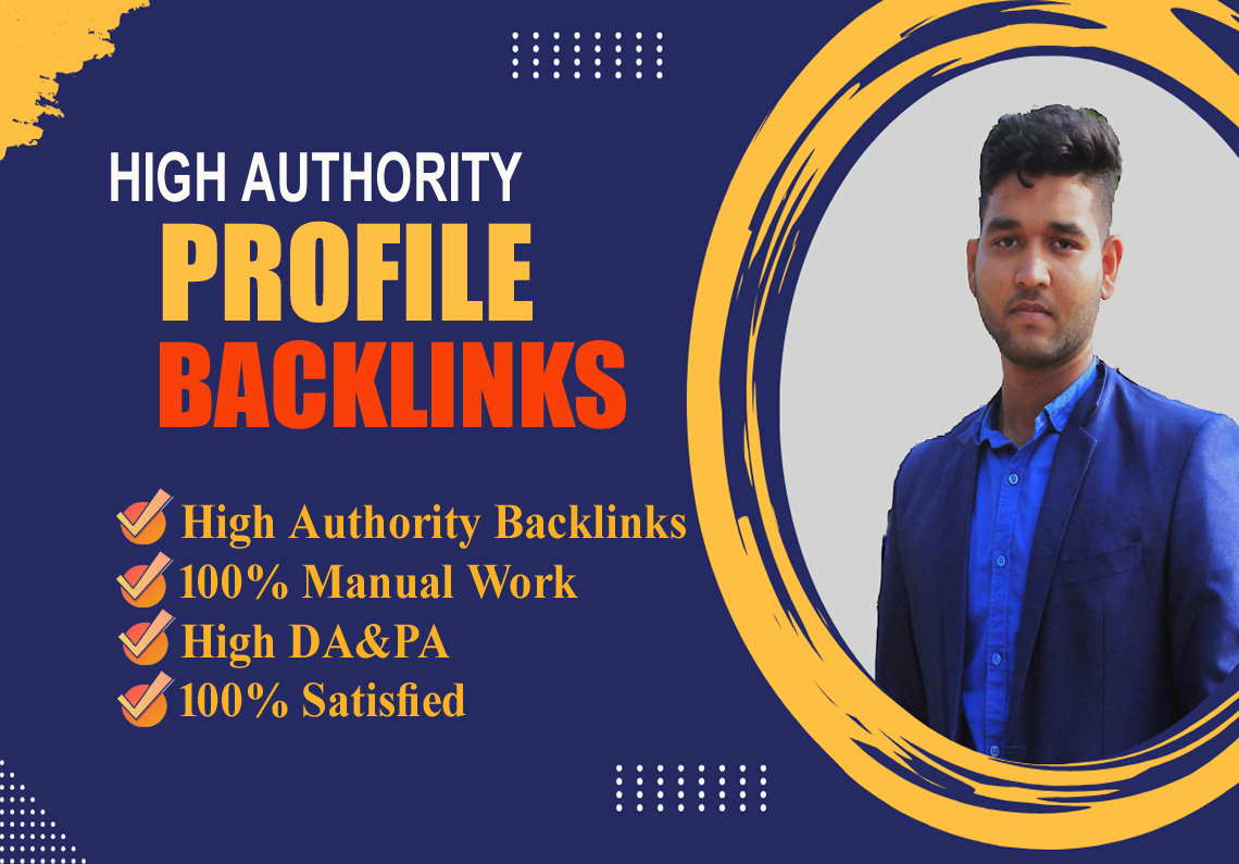 I Will Create 70 High-Quality PR9 Profile Backlinks f...
