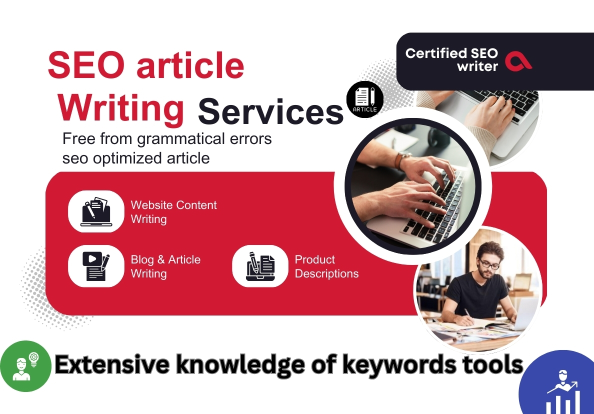 I will deliver well researched and optimized content ...