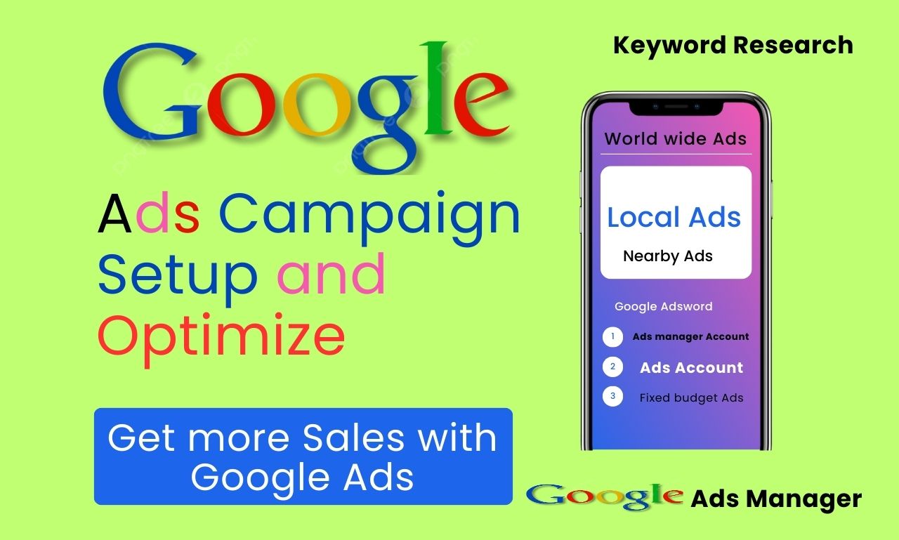 I will setup profitable google ads adwords PPC campai...