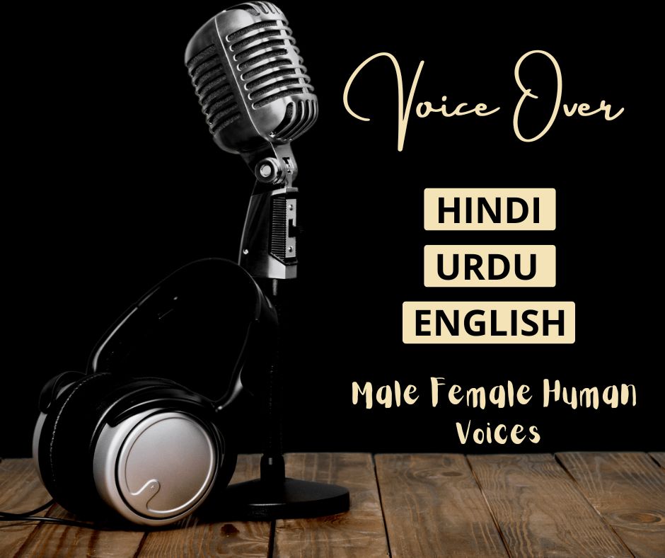 Trilingual Voice Over Expert Urdu, English, Hindi E...